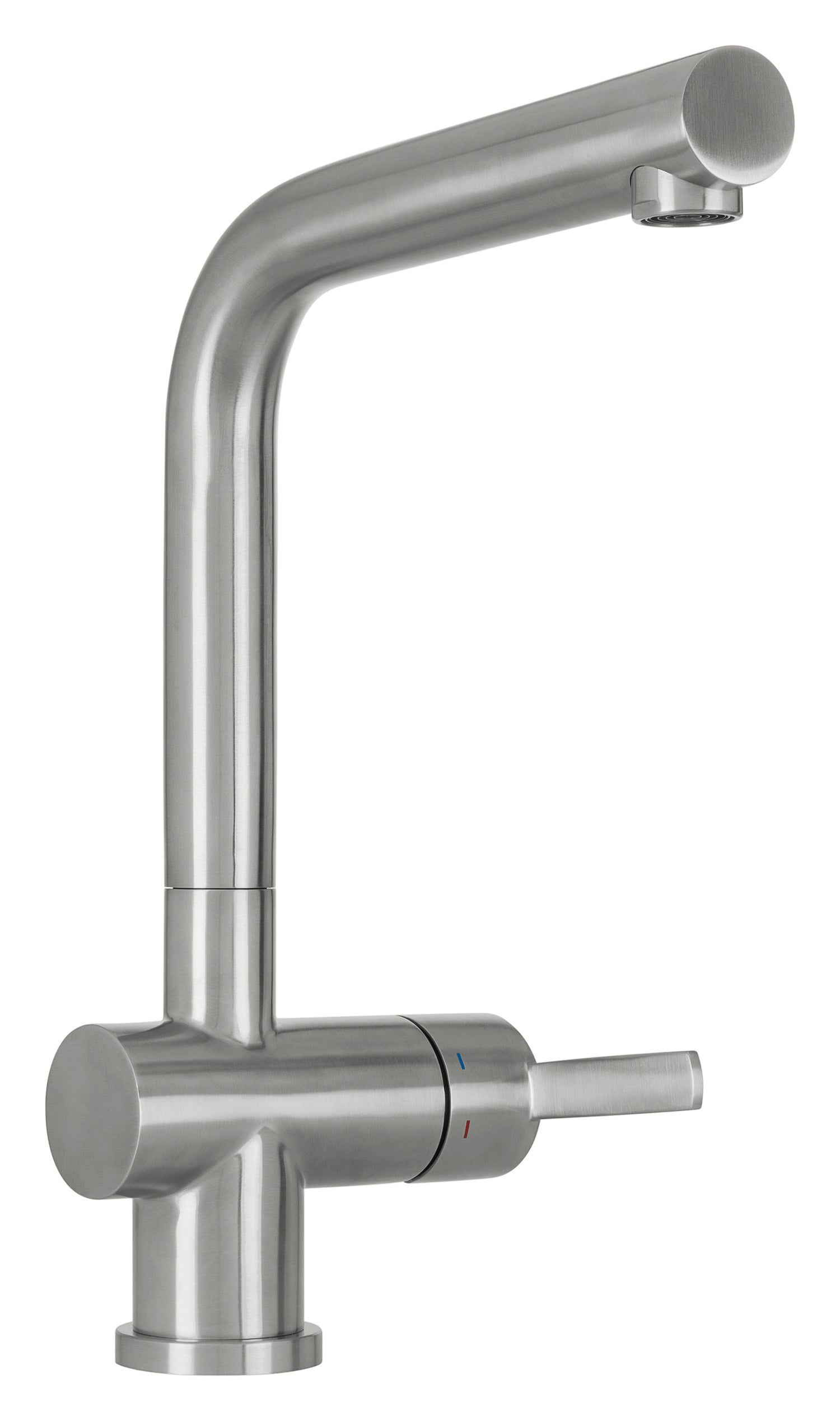 Mizzo Arlori kitchen tap brushed steel