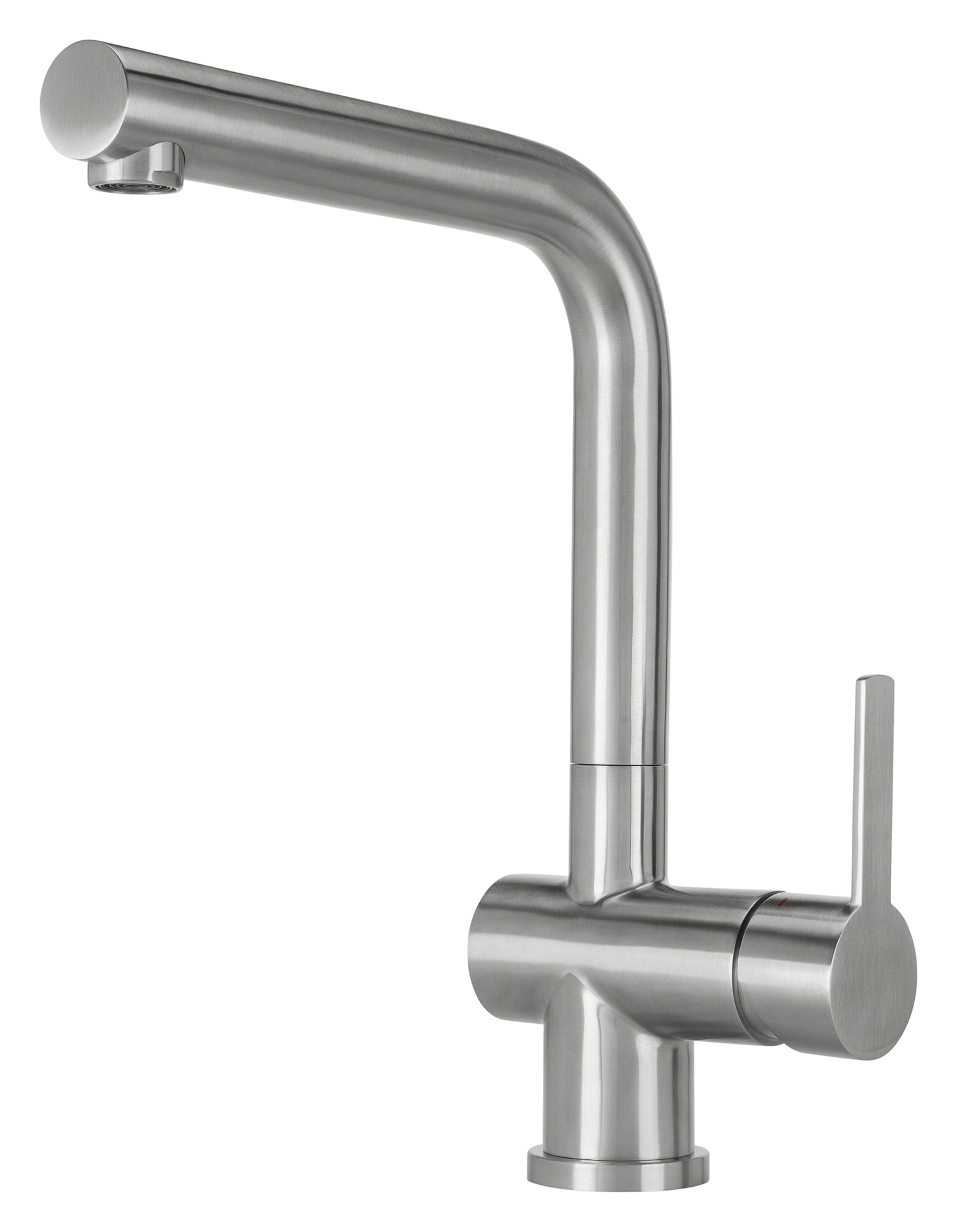 Mizzo Arlori kitchen tap brushed steel