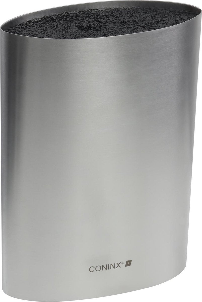 Messerblock ohne Messer CONINX Saporo - Edelstahl - Messerhalter ohne Messer