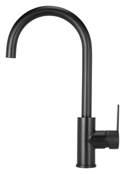 Schwarze Küchenarmatur Mizzo Verdo Edelstahl