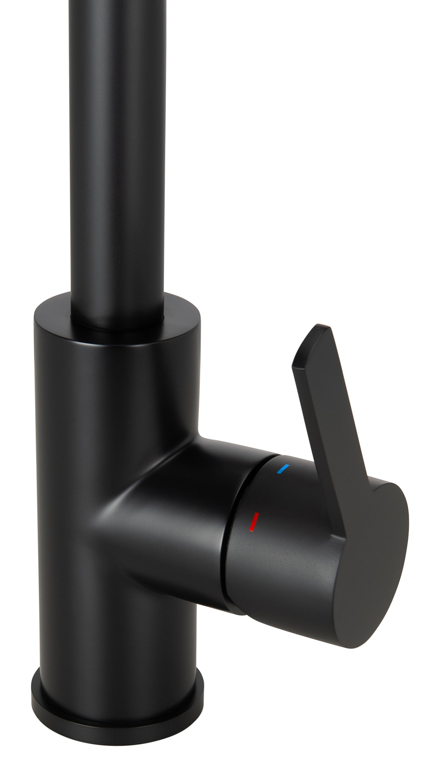 Schwarze Küchenarmatur Mizzo Verdo Edelstahl