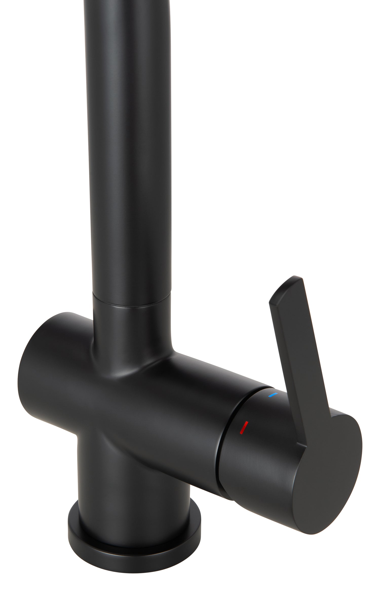 Schwarze Küchenarmatur Mizzo Verdo Edelstahl