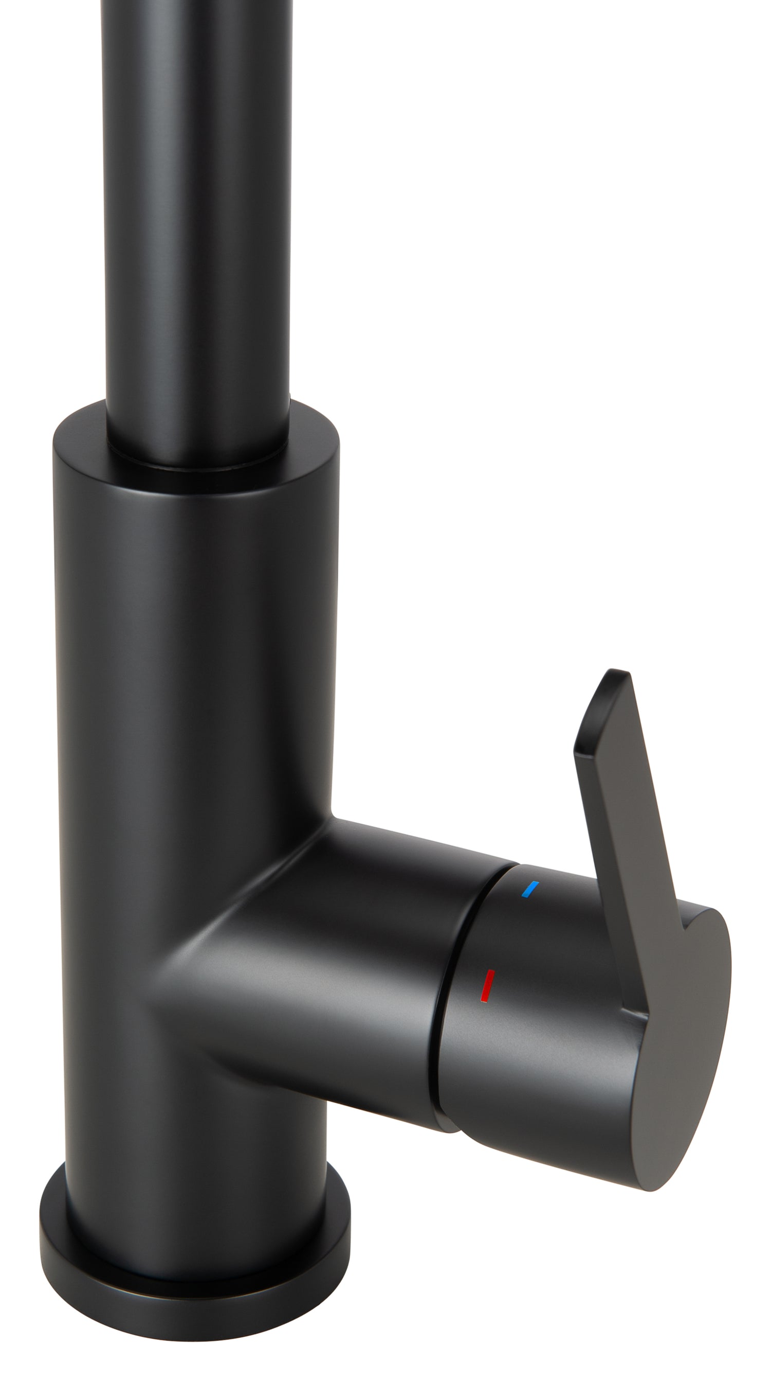 Schwarze Küchenarmatur Mizzo Verdo Edelstahl