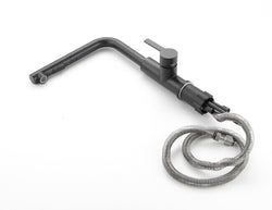 Stainless steel kitchen tap Mizzo Mauro Black with spray - brush function