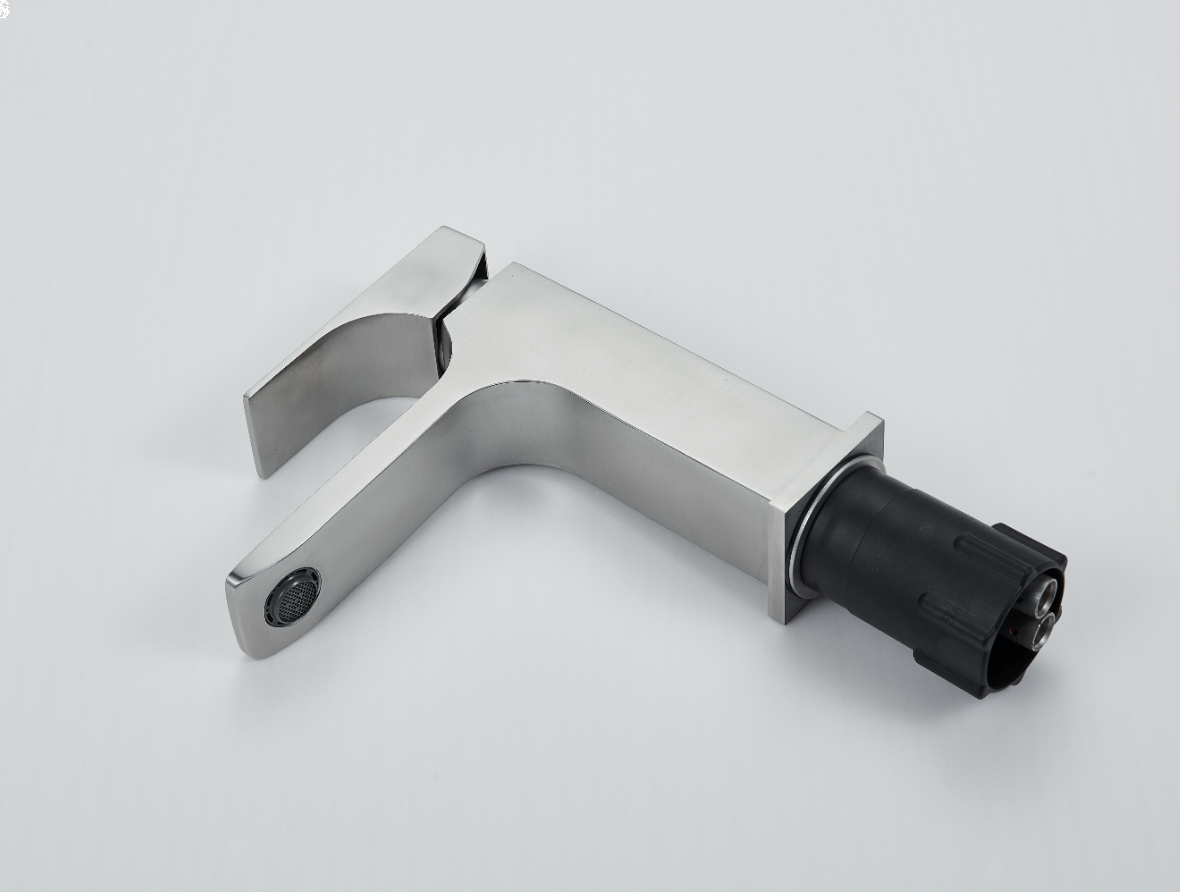 Stainless steel bathroom tap Mizzo Flucto