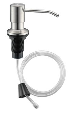Seifenspender / Handgelspender Mizzo Mato Edelstahl - Langrohr / ohne Flasche