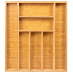 Bambox B4147 Hölzerner Besteck Bin 41 cm Lager-Bin - Bambusbesteck