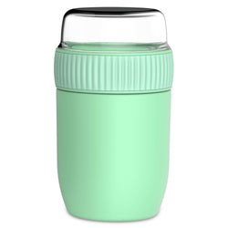 CONINX THERMOS Nahrungsmittelbehälter - Wärmebehälter Lebensmittel für zu Hause und unterwegs - Thermos Food Box Leak-Proof - Thermos-Tasse 840ml grün
