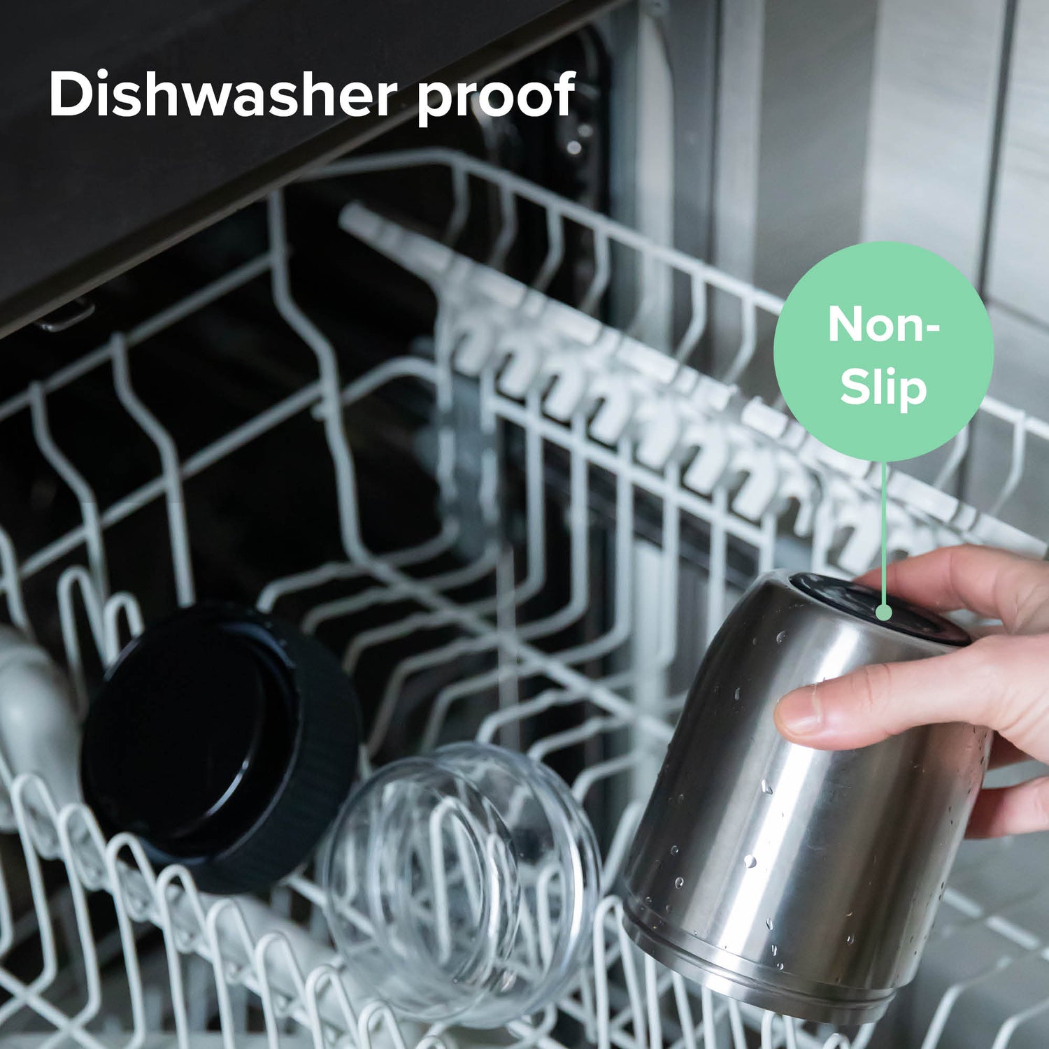 Coninx Thermos Food Container - Wärmebehälter Lebensmittel für zu Hause und unterwegs - Thermos Food Box Leak-Proof - Thermos-Tasse 840ml RVS