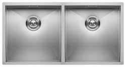 MIZZO Quadro Edelstahlspüle 800-400 flächenbündig / unterbau / aufbau