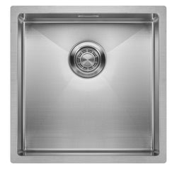 MIZZO Linea Edelstahl Spüle 400-400 Flächenbündig / Unterbau