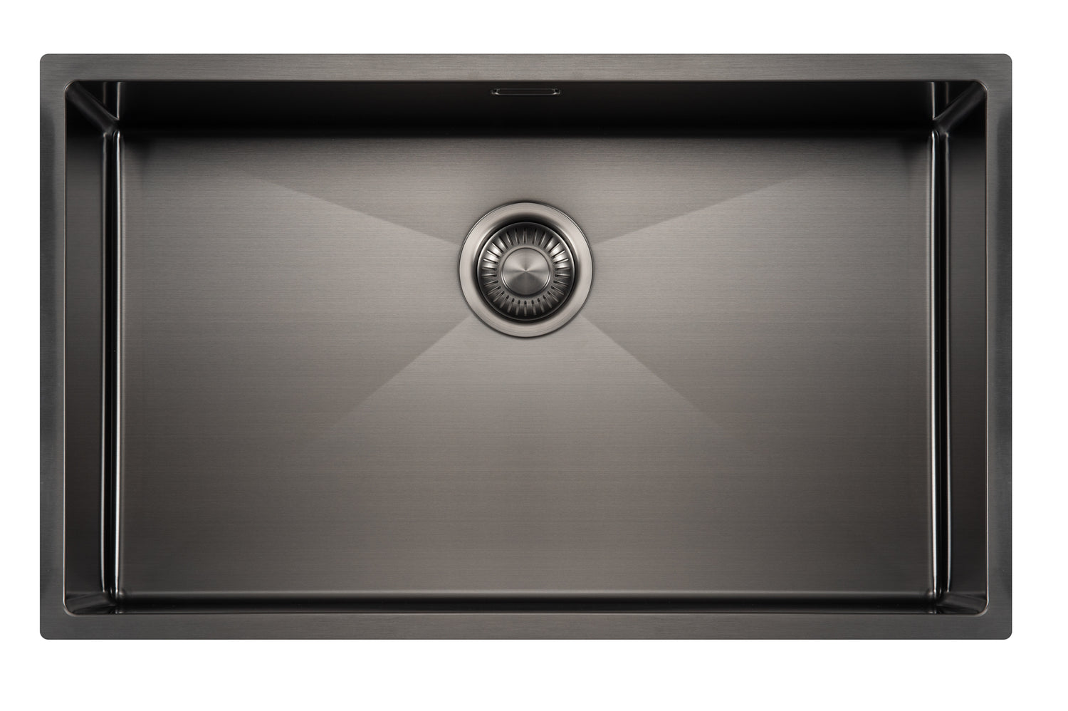 Mizzo Spüle Gunmetal 70-40 Unterbau - Flächenbündig - Einbau