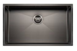 Mizzo Spüle Gunmetal 70-40 Unterbau - Flächenbündig - Einbau