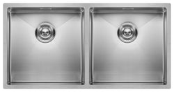 MIZZO Linea Edelstahl Spüle 800-400 flächenbündig / Unterbau