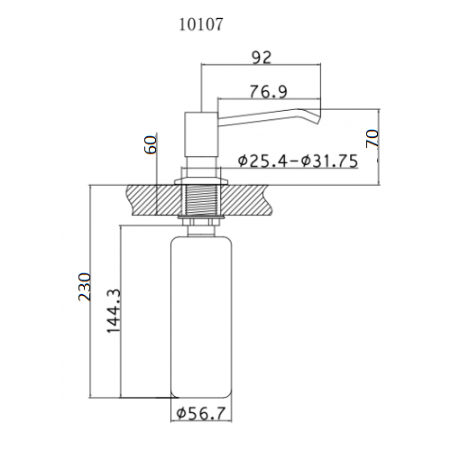Seifenspender Mizzo Mato - Weiß